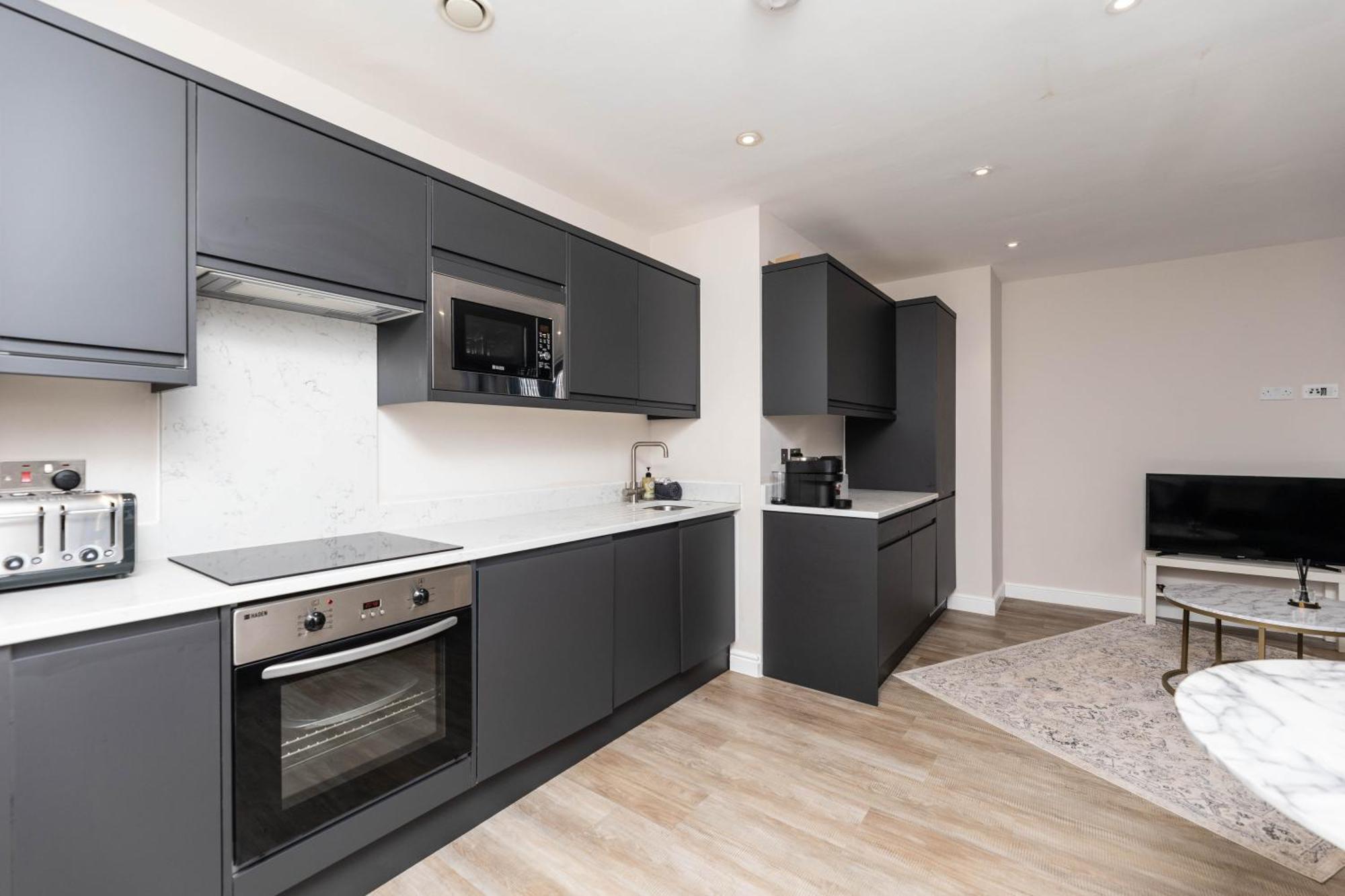Modern 1Bed Flat In The Heart Of Leeds City Centre Exterior foto